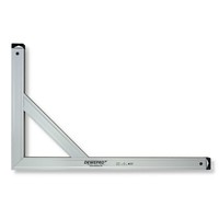 Alu Bauwinkel 100X50Cm Dewepro Anschlagwinkel 90° Messwinkel Schlosserwinkel