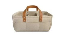 Diaper Caddy Organizer Cart for Nursery Baby Basket Gift for Boy/Girl