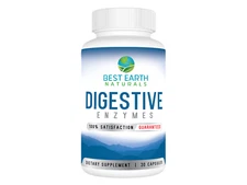 Digestive Enzymes - 18 Enzymes - Optimal Digestive Health - Best Earth Naturals