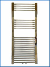 Radiateur LIDYA Chrom Largeur : 400 Mm. Hauteur : 900 Mm. Raccord Central