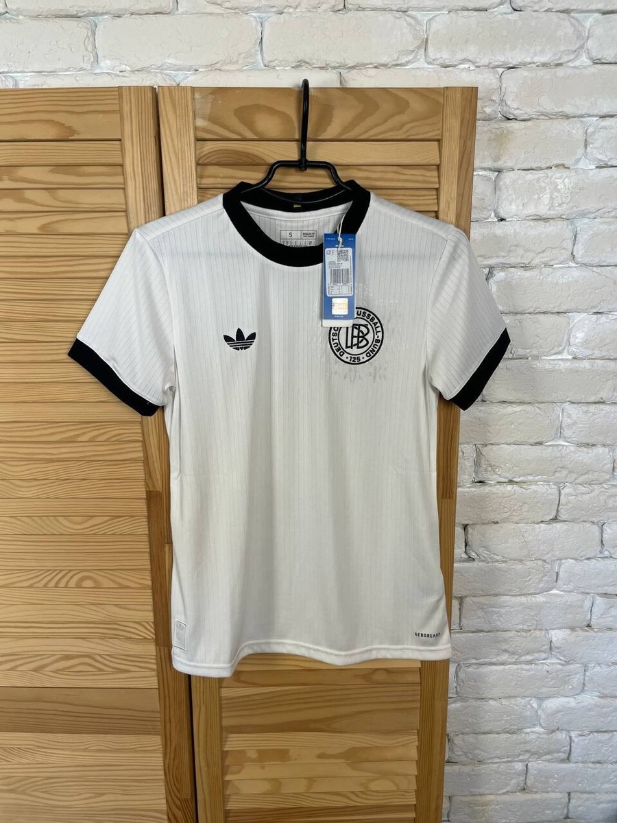  DFB 125周年記念 半袖シャツ Lサイズ GERMANY JERSEY FOOTBALL SOCCER 125TH ANNIVERSARY SHIRT ADIDAS