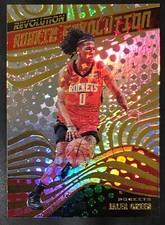 Jalen Green 2021-22 Panini Revolution ROOKIE REVOLUTION Rookie Insert Card no.19. rookie card picture