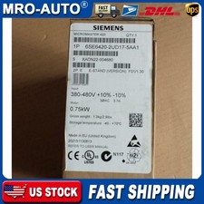 New Siemens 6SE6420-2UD17-5AA1 6SE6 420-2UD17-5AA1 MICROMASTER420 without filter