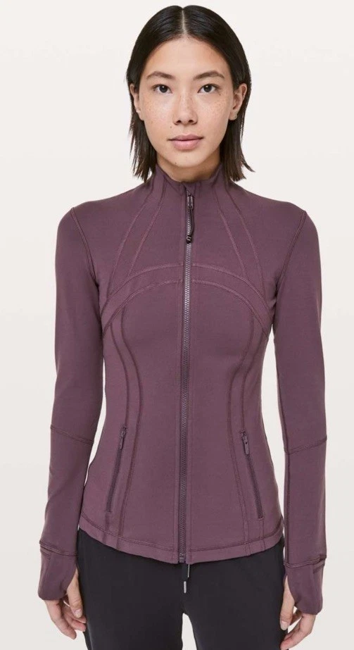 Lululemon 紫色纯色运动服外套女| eBay