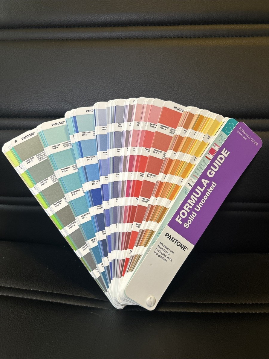 新品PANTONE FormulaGuide Solid Uncoated Pantone Formula Guide Solid Uncoated 2019 | eBay