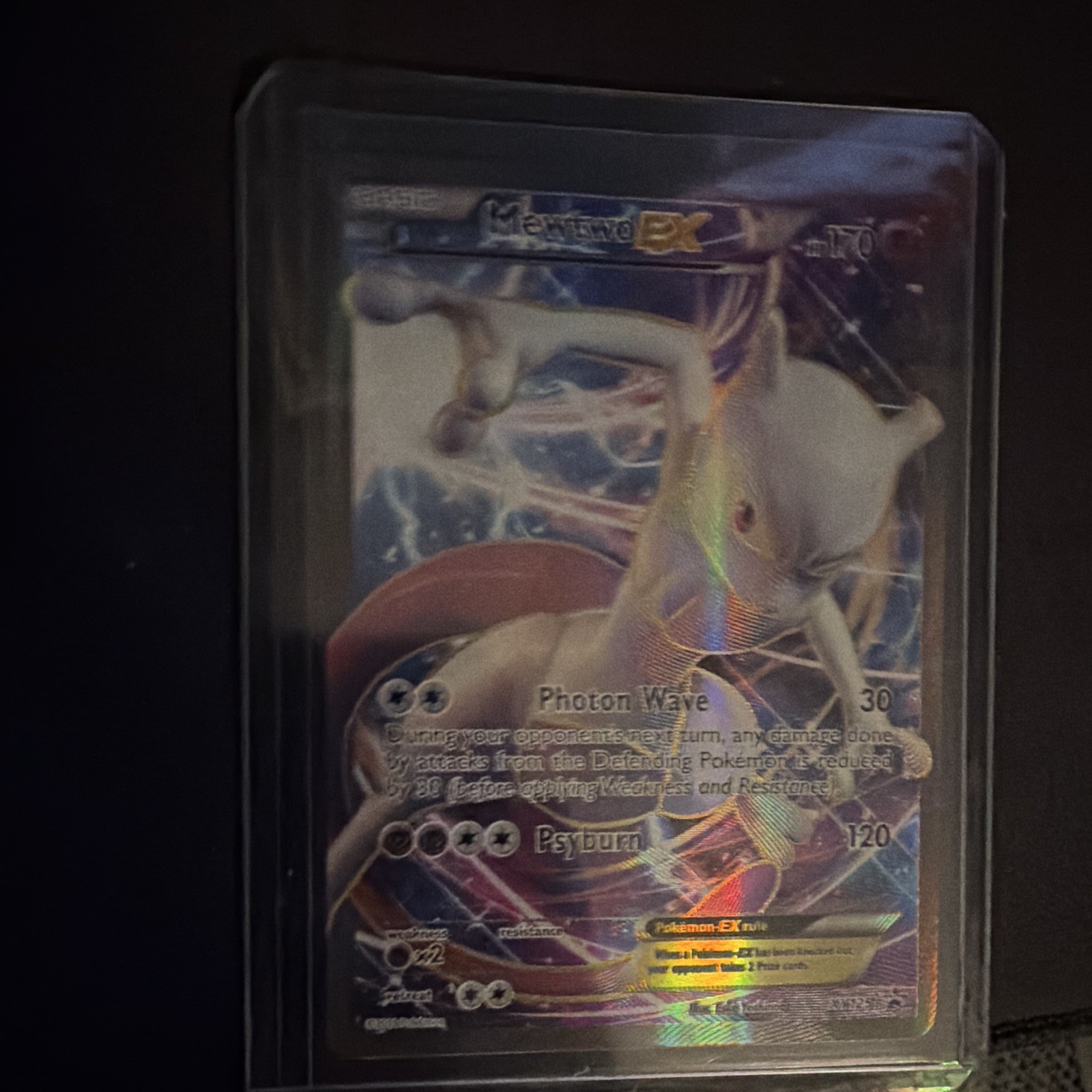 Pokemon TCG Mewtwo EX Holo Promo XY125 XY 170 HP Psychic Basic Card