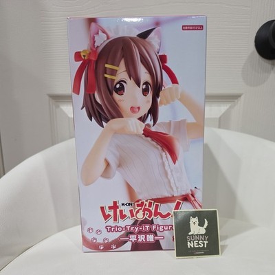 K-ON! Trio-Try-iT Figure Yui Hirasawa Cat Ears FuRyu Keion Anime NEW US Seller