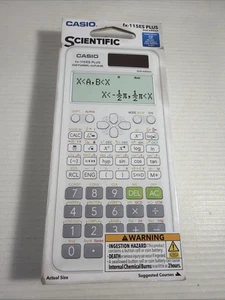 Casio Calculatrice scientifique FX-115ES Plus 2nd Edition (WHITE) NEW