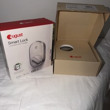 August Smart Lock, Satin Nickel, 100% Functional - Home Automation Must Have