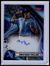 2024 Bowman's Best #B24-BT Brayden Taylor Best of 2024 Autographs Refractors