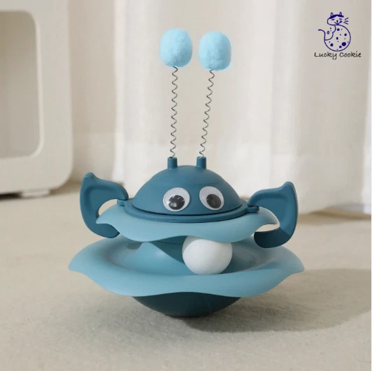 Cat Toy - Self-Play & Teaser Wand for Imaginative Play and Storytelli