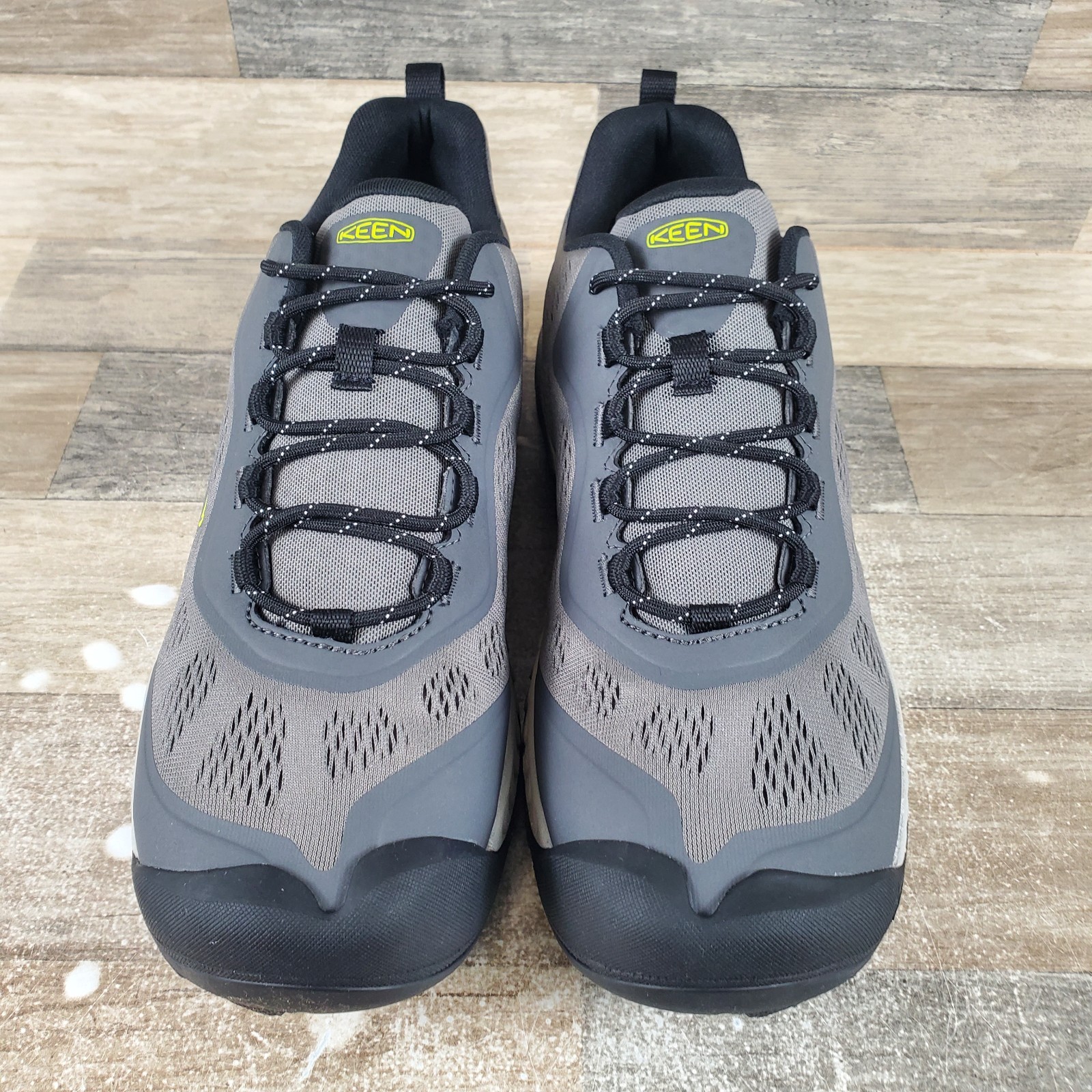 Scarpe Keen Nxis Speed Uomo Tg 11 Acciaio Grigio Sera Primula Escursionismo Sneakers