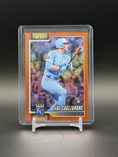 2026 Topps Jac Caglianone RC Orange Sandglitter Rookie #/25 Royals