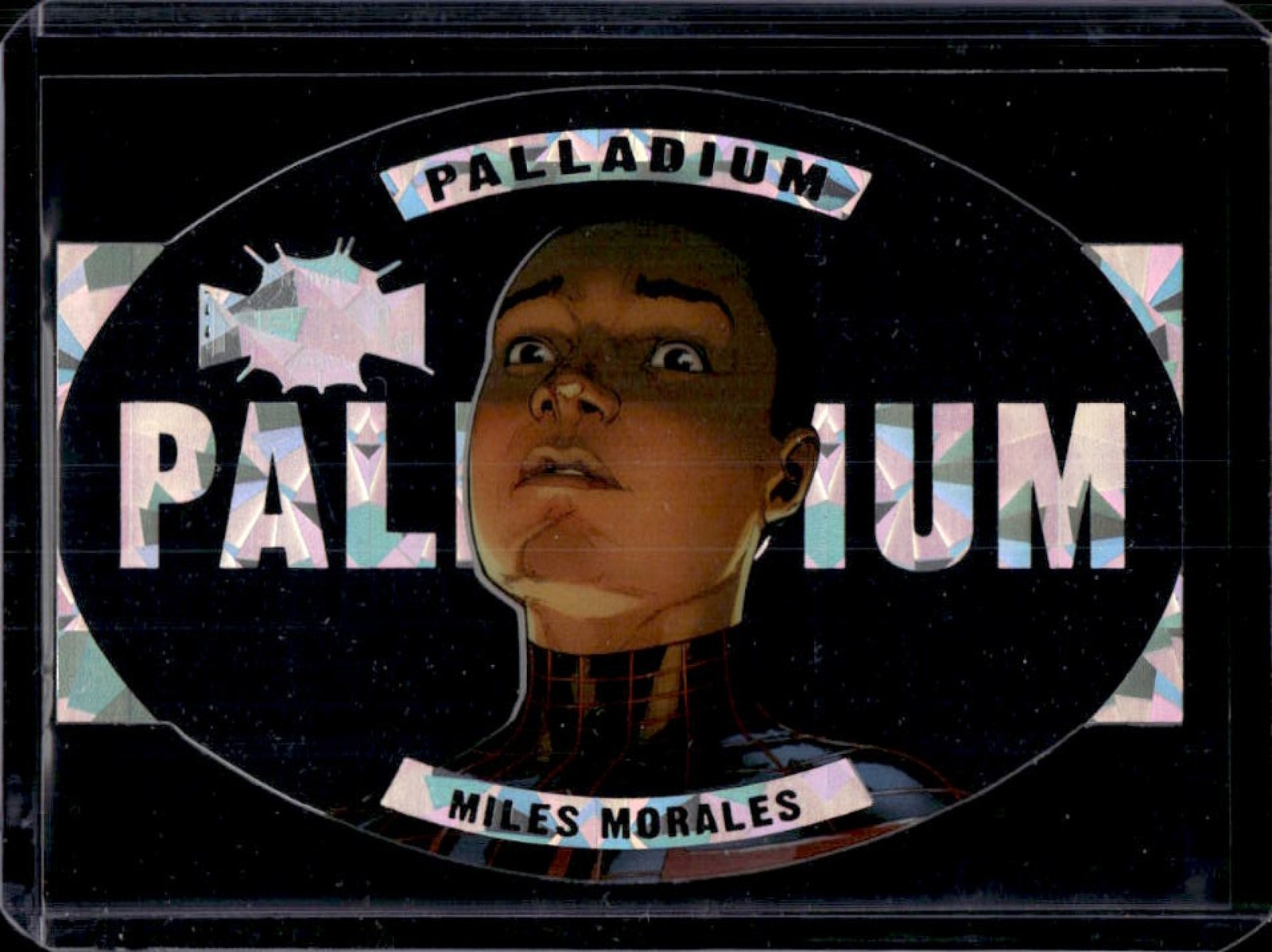 2021 Skybox Metal Universe Marvel Spider Man Miles Morales Palladium #25P
