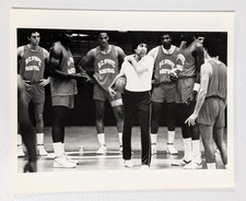Undated press photo - Jim Valvano - NC State Wolfpack - NCAA - 8x10