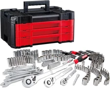 Craftsman VERSASTACK Mechanics Tool Set, 1/4 In, 3/8 In, and 1/2 in Drive, 230 P