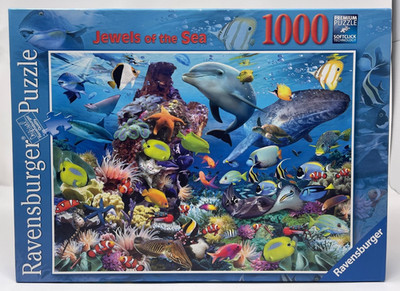 Ravensburger Jewels Of The Sea By Howard Robinson [2013]  1000 Piece Puzzle