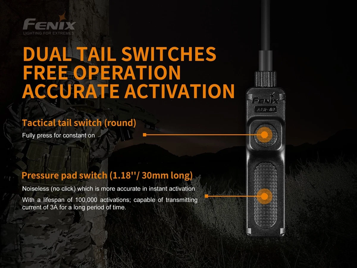 Interruptor de cable Fenix AER-03 V2 para TK16 TK25 TK32