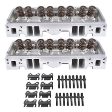 2pcs Complete Cylinder Heads 129006601 Fits For Small Block Chevy 350 190cc 64cc