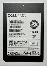 Dell EMC 3.84TB SATA 6 Gbps SSD (MZ-7LH3T8C/ PM883a) | PreOwned & Tested Working