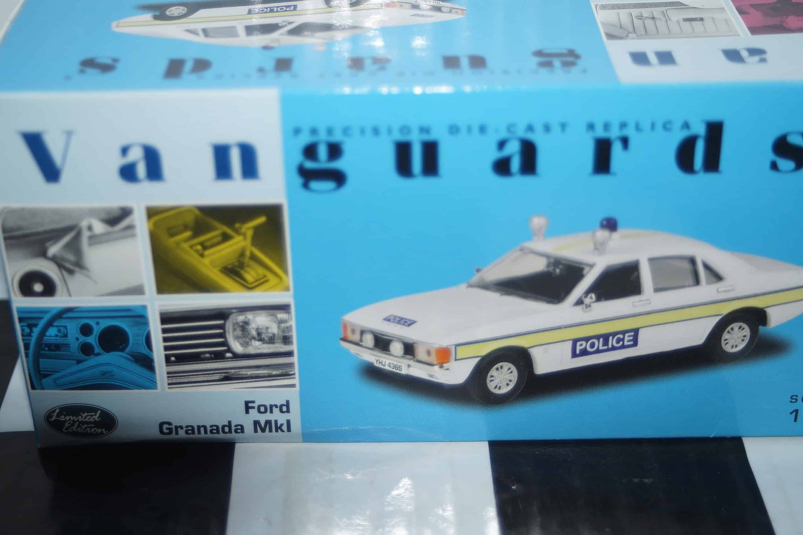 Vanguards Corgi Ford Granada MKI 3.0S Essex Police Ref VA05207 1:43
