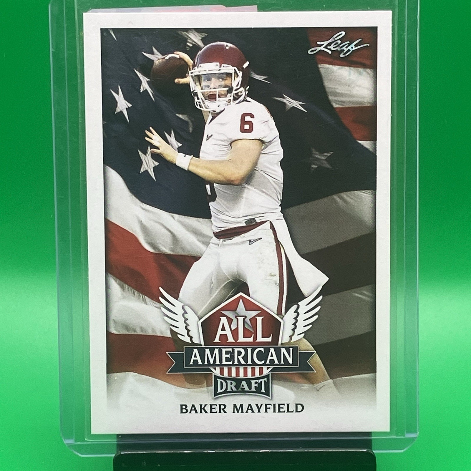 Baker Mayfield Leaf Draft All-Americans #AA02 Base