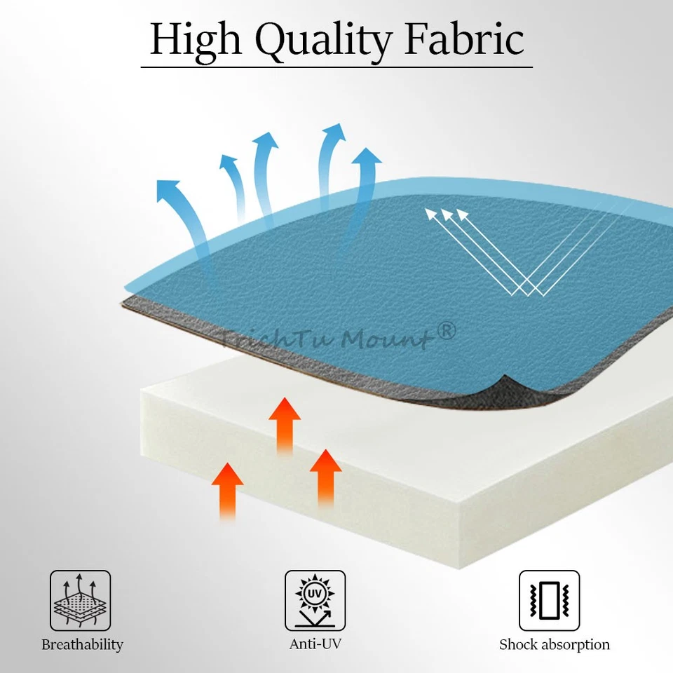 Almohadilla de cojín de asiento solo para conductor con costuras rojas para Triumph Bonneville Bobber 17-2024 Foto 4 de 4