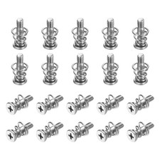 40 Pcs M2.5x11mm GPU Graphics Card Back Plate Heatsink Spring Screws