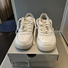 Nike Air Force 1 Low (GS) White Kids Size 5Y [314192-117]