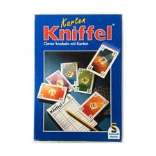 Schmidt Spiele Boardgame Karten Kniffel (German Ed) Box VG+/NM