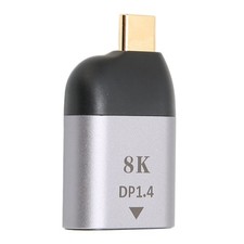 USB C To DisplayPort Adapter 8Kat60HZ USB C To DP1.4 Male To Female Converter Fo