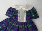Vintage 1950’s 14” Richwood CINDY LOU Doll Orig. Blue Plaid DRESS — photo 4