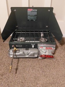 Coleman 414 Dual Fuel Stove | eBay