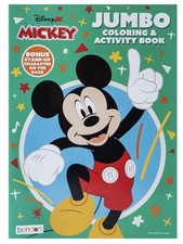 Disney Junior Mickey Mouse Jumbo Coloring Book with Stand-Up Character