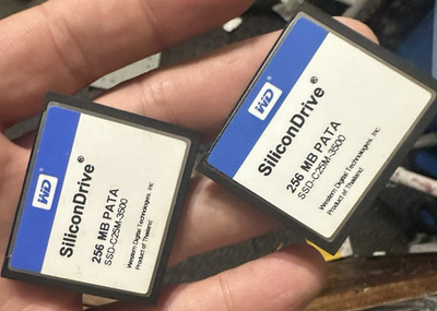 Western Digital SiliconDrive 256MB 1.8in PATA Internal SSD SSD-C25M-3500 Tested