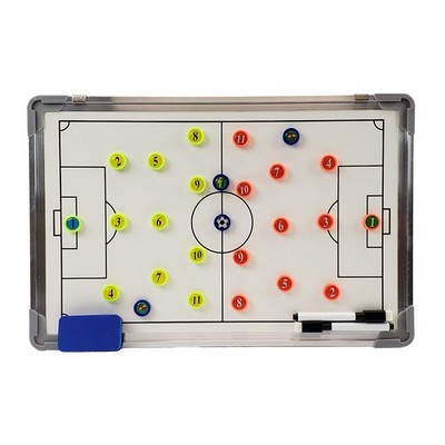 Magnetic Soccer Dry Erase Coaches Clipboard | Large Soccer Magnet Lineup Coac...