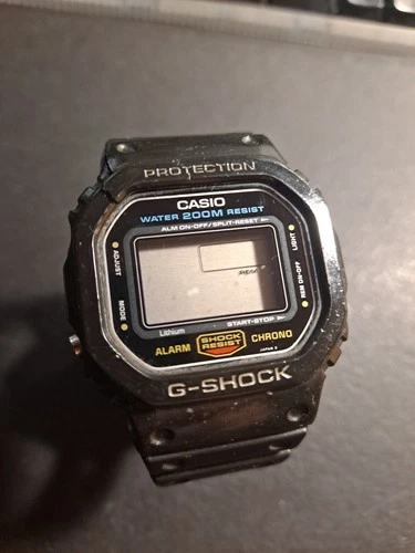 Vintage Casio G-Shock DW-5600 Model 691 Japan Untested As Shown!