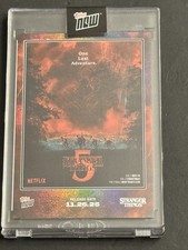 Topps Now- Stranger Things Season 5 One Last Adventure STRA-SP01 Short Print