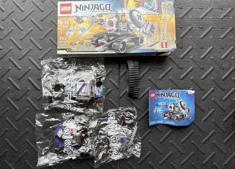 LEGO NINJAGO: Destructoid (70726), новые, запечатанные пакеты, сломанные печати из хранилища, новые - Изображение 4 из 4