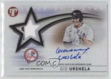 2022 Topps Pristine Slice of the Star Relics Gio Urshela #SSAR-GU Auto 0u46