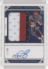 2019 Panini National Treasures Collegiate 17/99 Devin Singletary #147 Auto 00n4