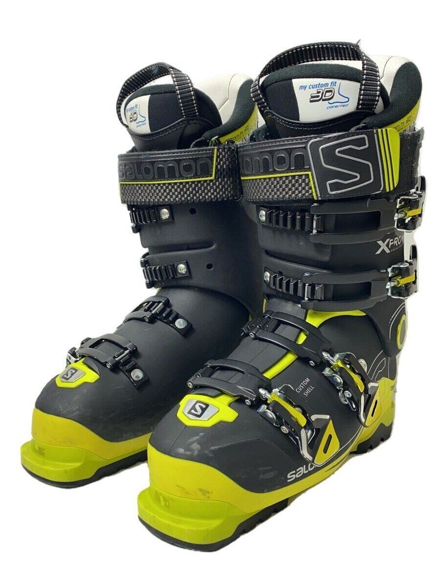 Scarponi da sci Salomon X PRO 110 25 25 5 cm neri usati per adulti