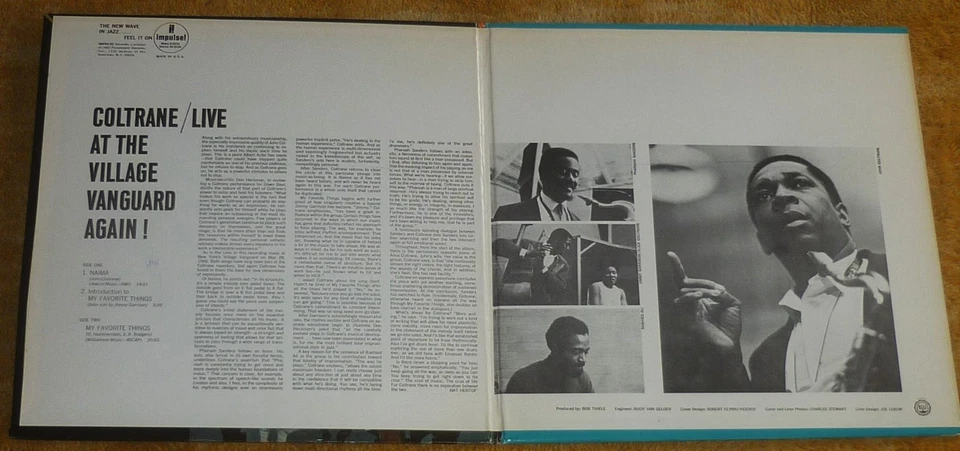 John Coltrane, "Live at the Village Vanguard again ! " Impulse US/Fr A 9124 EX+ - Photo 3/4