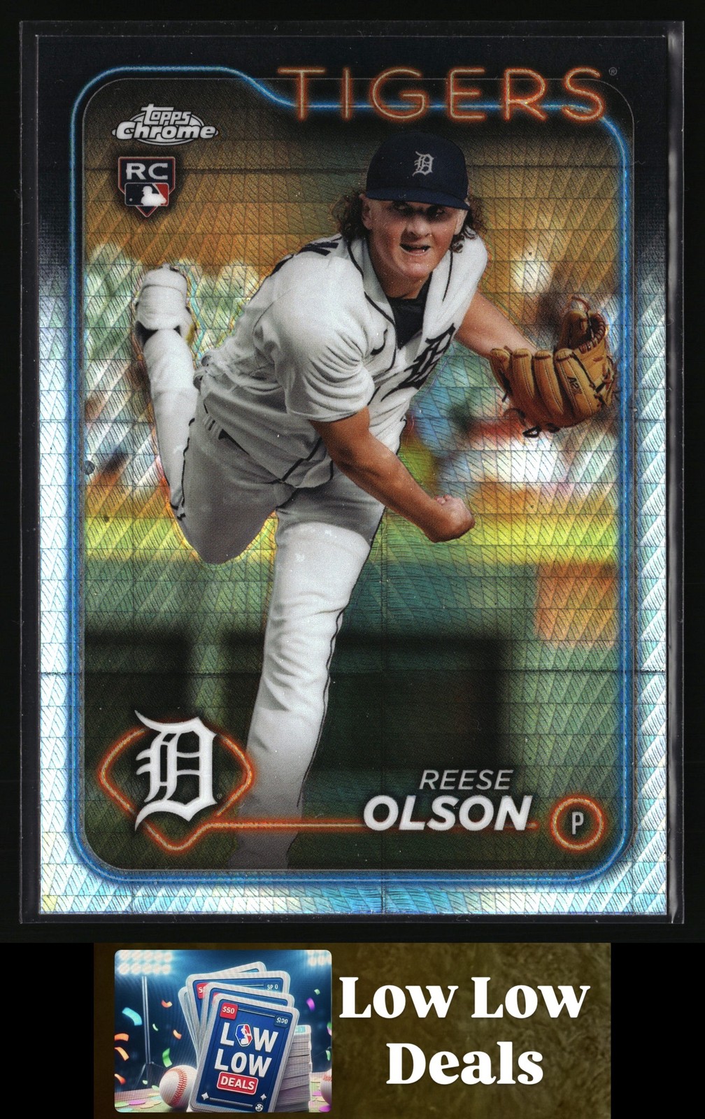 2024 Topps #308 Reese Olson Prism Refreactors