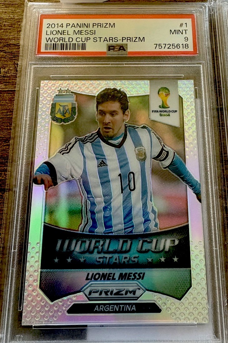 Lionel Messi 2014 Prizm World Cup World Cup Stars - Silver Price