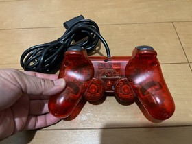 PS2 PlayStation2 Controller DualShock 2 SCPH-10010 Crimson Red Color with BOX