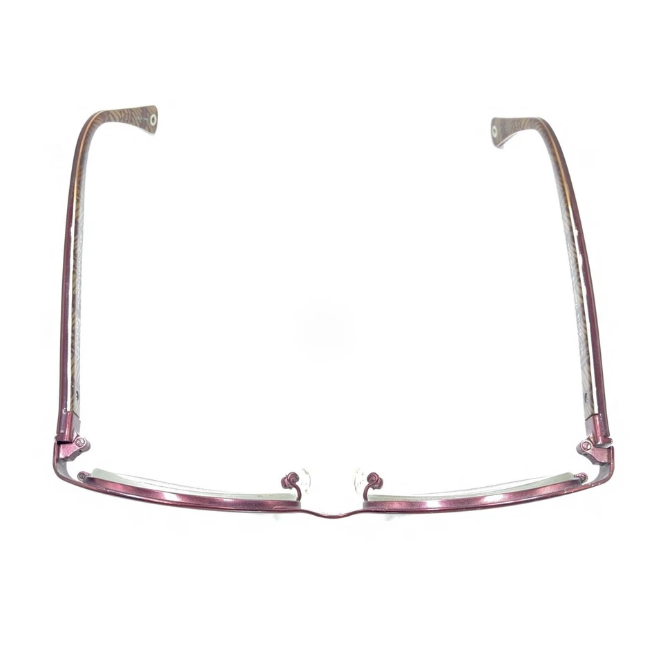 Monturas de gafas Coach Ashlyn HC 5039 9134 rojo borgoña satinado 51-16 135 para mujer Foto 3 de 4