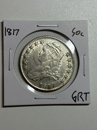 1817-P Capped Bust Half Dollar — photo from another recent sale
