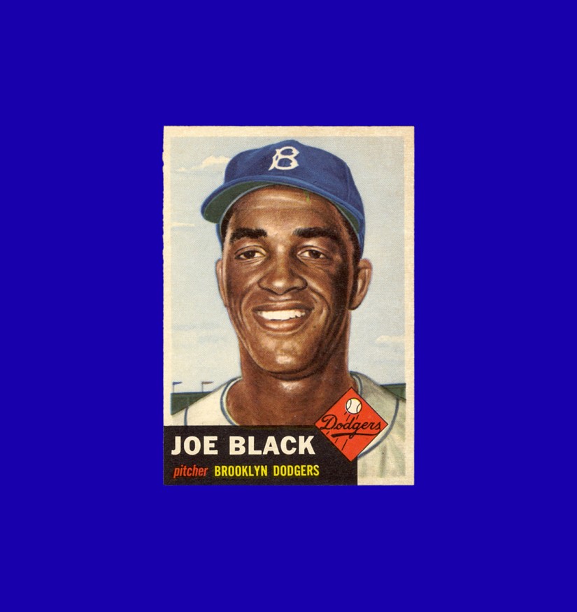 1953 Topps Joe Black #81 - RARE SP - Brooklyn Dodgers - NM-MT+