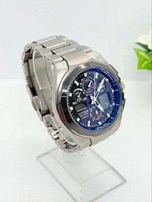 Working Citizen Attesa Titanium Eco Drive Jet Setter